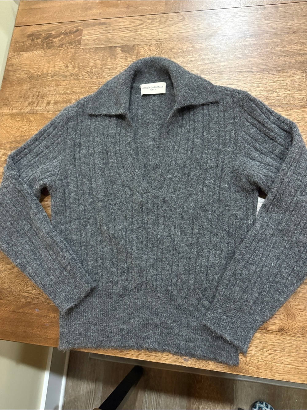 Officine Générale Sanna Sweater. Italian yarn XS